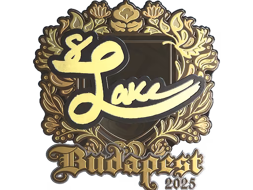Sticker Lake (Gold) | Budapest 2025 - Preço e onde comprar no CS2