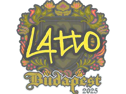 Sticker latto | Budapest 2025 - Preço e onde comprar no CS2