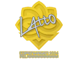 Sticker latto | Copenhagen 2024 - Preço e onde comprar no CS2