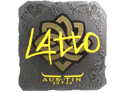 Sticker latto (Foil) | Austin 2025 - Preço e onde comprar no CS2
