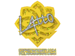 Sticker latto (Glitter) | Copenhagen 2024 - Preço e onde comprar no CS2