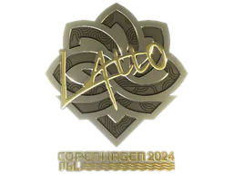 Sticker latto (Gold) | Copenhagen 2024 - Preço e onde comprar no CS2