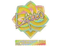 Sticker latto (Holo) | Copenhagen 2024 - Preço e onde comprar no CS2