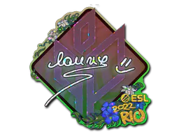 Sticker lauNX (Glitter) | Rio 2022 - Preço e onde comprar no CS2