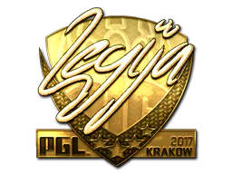 Sticker LEGIJA (Gold) | Krakow 2017 - Preço e onde comprar no CS2