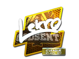 Sticker Lekr0 (Foil) | Atlanta 2017 - Preço e onde comprar no CS2