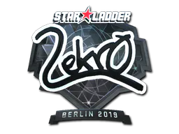 Sticker Lekr0 (Foil) | Berlin 2019 - Preço e onde comprar no CS2