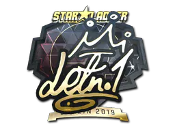 Sticker LETN1 (Gold) | Berlin 2019 - Preço e onde comprar no CS2