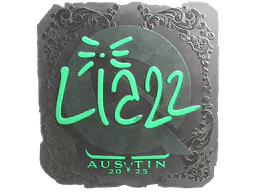 Sticker Liazz (Foil) | Austin 2025 - Preço e onde comprar no CS2
