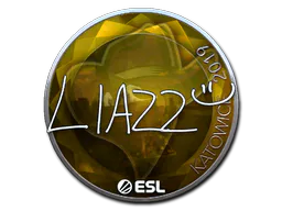 Sticker Liazz (Foil) | Katowice 2019 - Preço e onde comprar no CS2