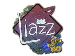 Sticker Liazz (Glitter) | Rio 2022 - Preço e onde comprar no CS2