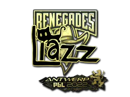 Sticker Liazz (Gold) | Antwerp 2022 - Preço e onde comprar no CS2