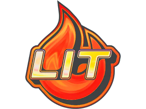 Sticker Lit (Holo) - Preço e onde comprar no CS2
