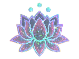 Sticker Lotus (Glitter) - Preço e onde comprar no CS2