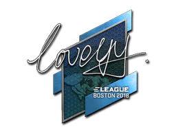 Sticker LoveYY | Boston 2018 - Preço e onde comprar no CS2