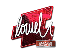 Sticker loWel (Foil) | Atlanta 2017 - Preço e onde comprar no CS2