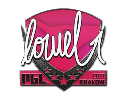 Sticker loWel | Krakow 2017 - Preço e onde comprar no CS2