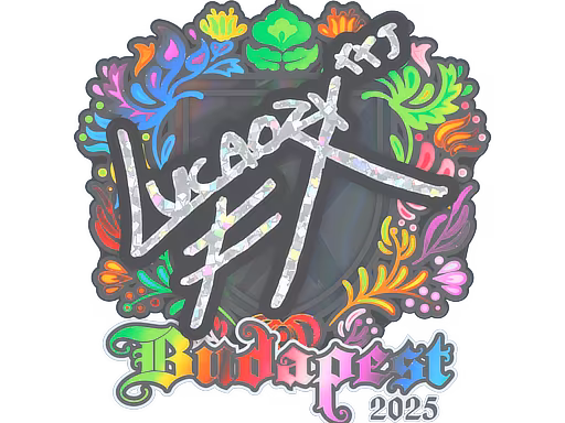 Sticker Lucaozy (Holo) | Budapest 2025 - Preço e onde comprar no CS2