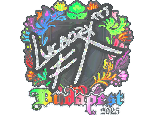 Sticker Lucaozy (Holo) | Budapest 2025 - Preço e onde comprar no CS2