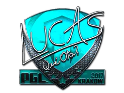 Sticker LUCAS1 (Foil) | Krakow 2017 - Preço e onde comprar no CS2