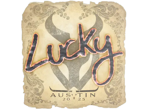 Sticker Lucky | Austin 2025 - Preço e onde comprar no CS2