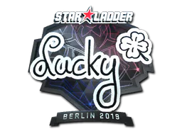 Sticker Lucky (Foil) | Berlin 2019 - Preço e onde comprar no CS2