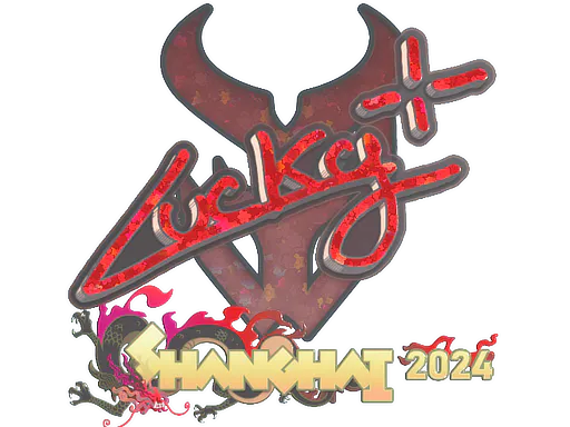 Sticker Lucky (Glitter) | Shanghai 2024 - Preço e onde comprar no CS2