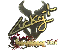 Sticker Lucky (Gold) | Shanghai 2024 - Preço e onde comprar no CS2
