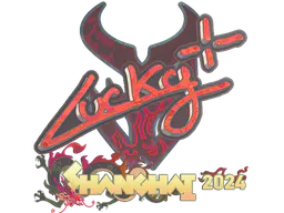 Sticker Lucky (Holo) | Shanghai 2024 - Preço e onde comprar no CS2