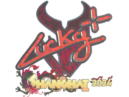 Sticker Lucky (Holo) | Shanghai 2024 - Preço e onde comprar no CS2