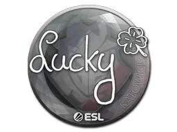 Sticker Lucky | Katowice 2019 - Preço e onde comprar no CS2