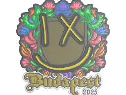 Sticker lux (Embroidered) | Budapest 2025 - Preço e onde comprar no CS2