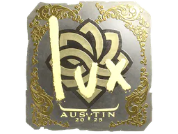 Sticker lux (Gold) | Austin 2025 - Preço e onde comprar no CS2