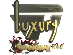 Sticker lux (Gold) | Shanghai 2024 - Preço e onde comprar no CS2