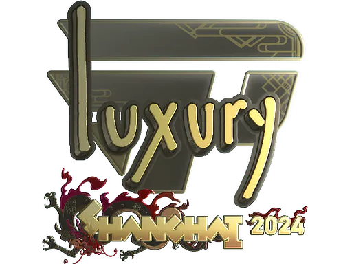 Sticker lux (Gold) | Shanghai 2024 - Preço e onde comprar no CS2
