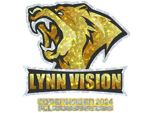 Sticker Lynn Vision (Glitter) | Copenhagen 2024 - Preço e onde comprar no CS2