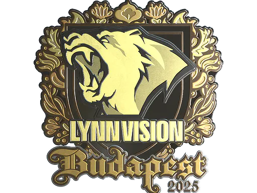 Sticker Lynn Vision (Gold) | Budapest 2025 - Preço e onde comprar no CS2