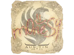 Sticker m0NESY | Austin 2025 - Preço e onde comprar no CS2