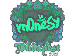 Sticker m0NESY | Budapest 2025 - Preço e onde comprar no CS2