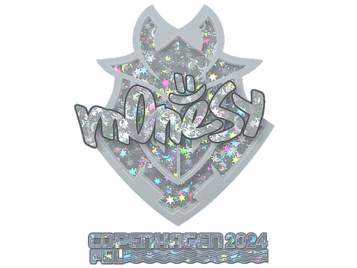 Sticker m0NESY (Glitter) | Copenhagen 2024 - Preço e onde comprar no CS2