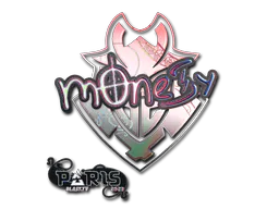 Sticker m0NESY (Holo) | Paris 2023 - Preço e onde comprar no CS2