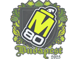 Sticker M80 | Budapest 2025 - Preço e onde comprar no CS2