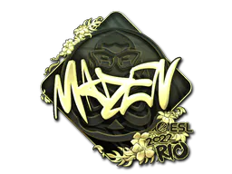 Sticker maden (Gold) | Rio 2022 - Preço e onde comprar no CS2