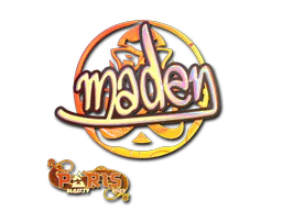Sticker maden (Holo) | Paris 2023 - Preço e onde comprar no CS2