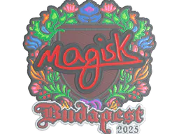 Sticker Magisk (Embroidered) | Budapest 2025 - Preço e onde comprar no CS2