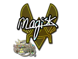 Sticker Magisk (Glitter, Champion) | Paris 2023 - Preço e onde comprar no CS2