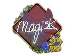 Sticker Magisk (Glitter) | Rio 2022 - Preço e onde comprar no CS2