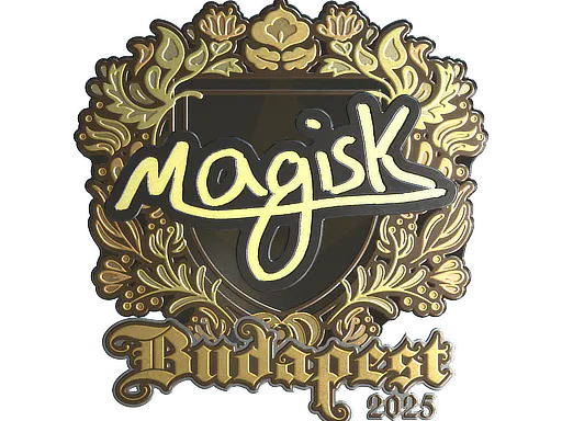 Sticker Magisk (Gold) | Budapest 2025 - Preço e onde comprar no CS2
