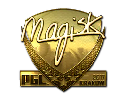 Sticker Magisk (Gold) | Krakow 2017 - Preço e onde comprar no CS2