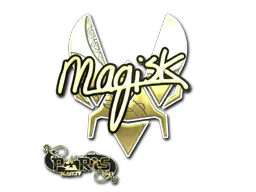 Sticker Magisk (Gold) | Paris 2023 - Preço e onde comprar no CS2